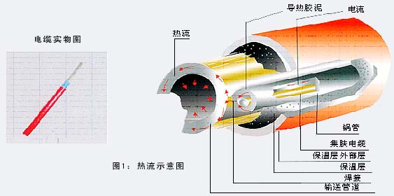 集膚效應伴熱電纜系統